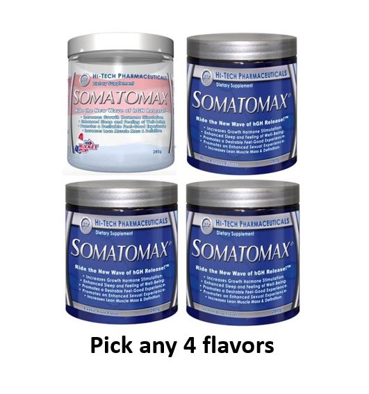 4 x Somatomax Mix/Match - $134.61 + Free Ship when using Coupon Code SOMA8