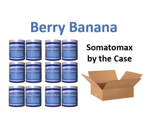 12 x Somatomax Berry Banana: $33.11/each + free shipping - wholesale case discount [Code SOMA8] - Exp 11/2027