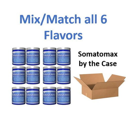 12 x Somatomax mix/match:  $33.11/each + free shipping - 6 flavors wholesale case discount [Code SOMA8] - Exp 2027