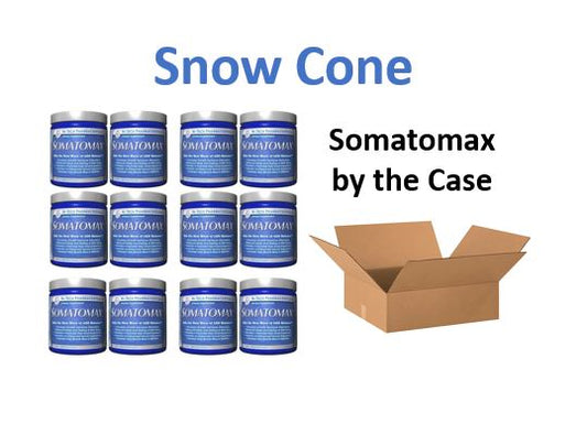 12 x Somatomax Snow Cone:  $33.11/each + free shipping - wholesale case discount [Code SOMA8] - Exp 07/2027