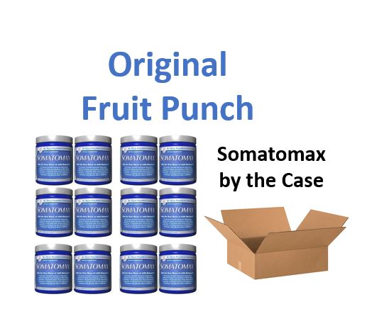 12 x Somatomax Original Fruit Punch:  $33.11/each + free shipping - wholesale case discount [Code SOMA8] - Exp 02/2028